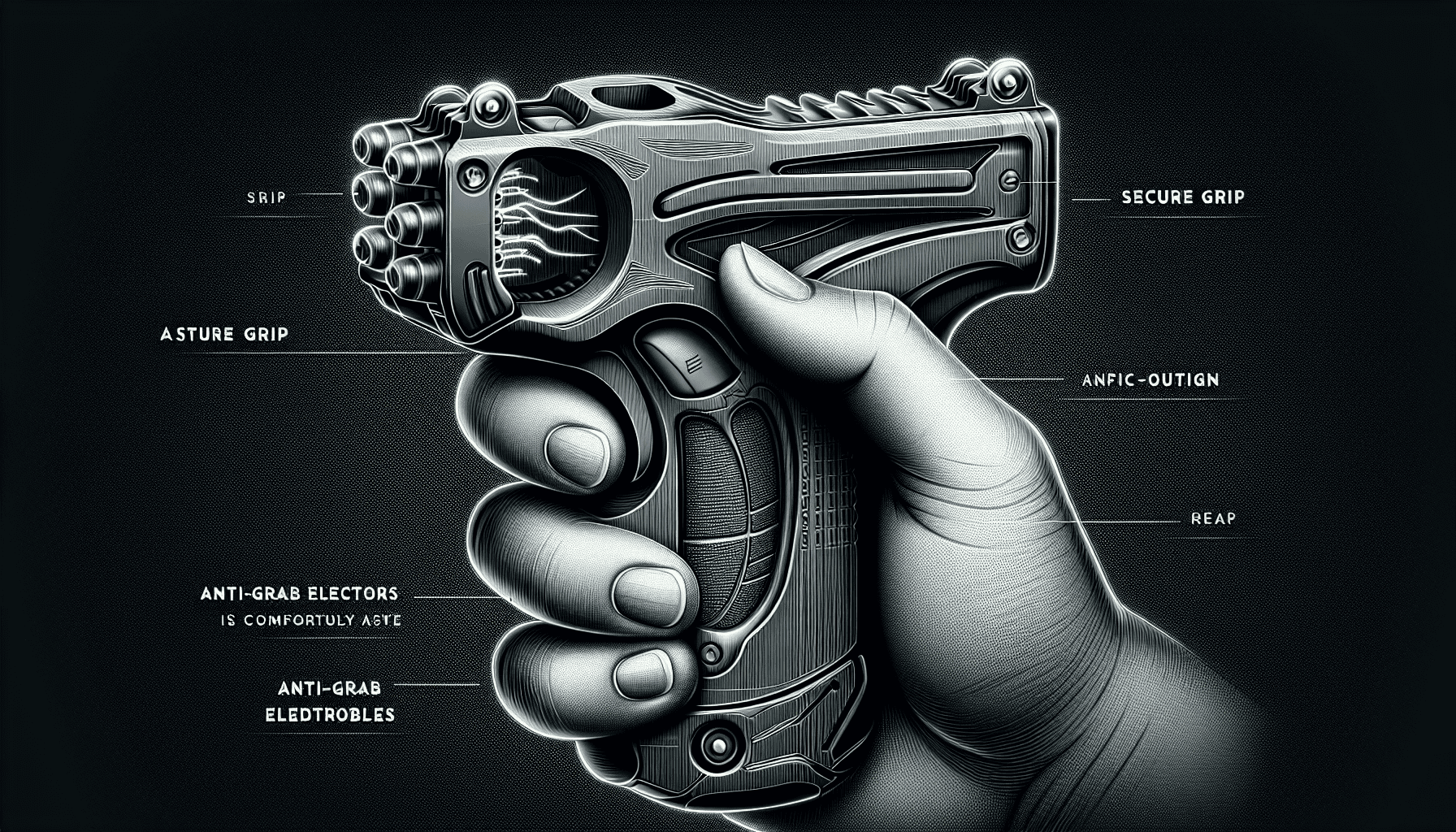 Effective design features of stun guns