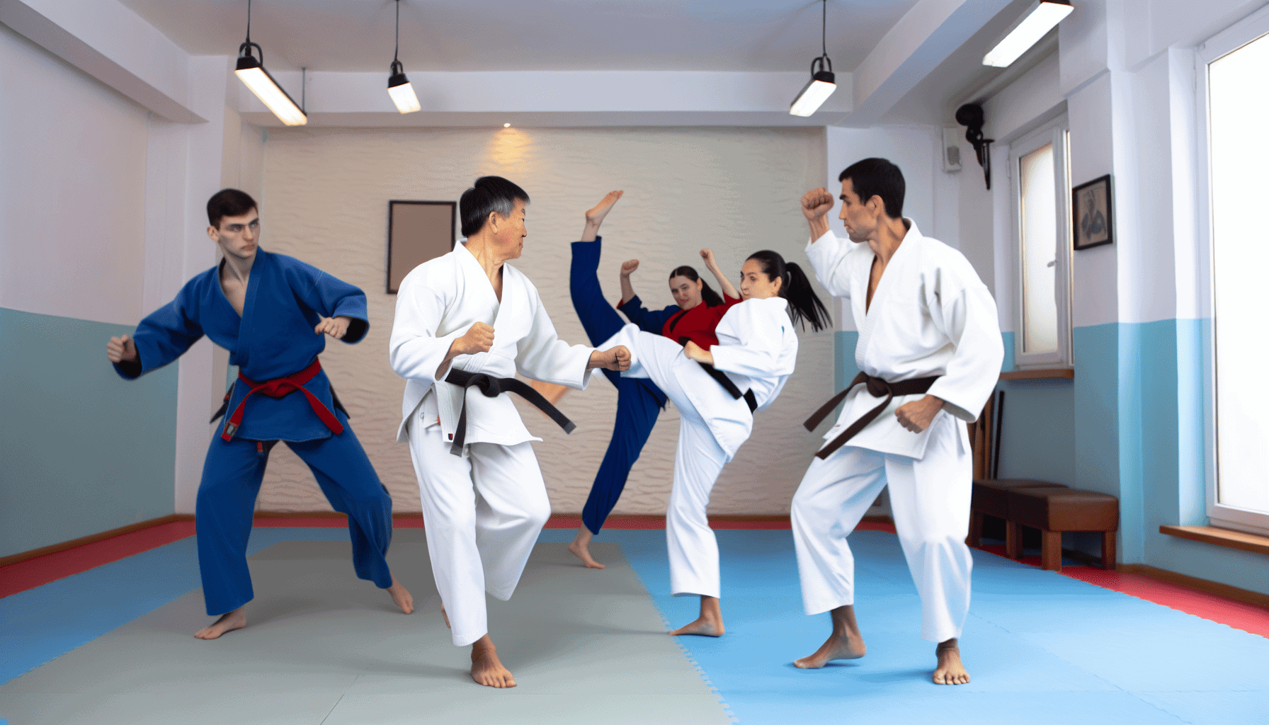 Various traditional martial arts disciplines